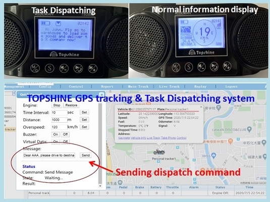 Perseguidor sem fio exterior impermeável da conexão IP67 4G GPS do ponto quente de WIFI com construído no alto-falante estéreo