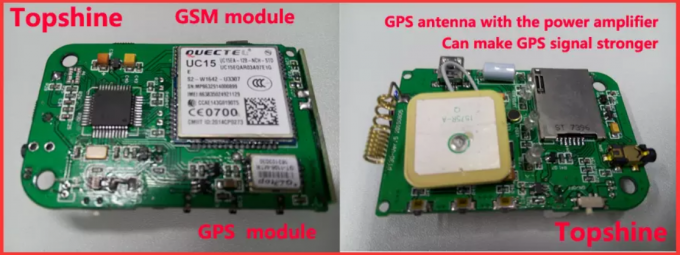 Perseguidor poderoso customizável de GPS do veículo de 2 SIM com monitoração do combustível e porto de comunicação de RS232 RS485