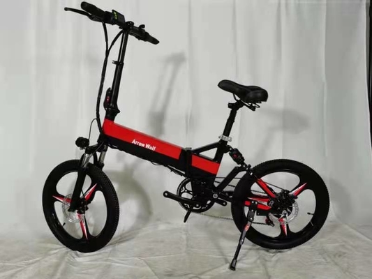 Bicicleta elétrica da dobradura da liga de alumínio de 20 polegadas com sistema de avaliação do movimento