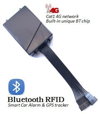 Rastreador de veículo 4G LTE GPS com sensor de combustível para recarga de alerta de combustível roubado