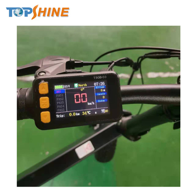 Velocímetro impermeável personalizado do odômetro da E-bicicleta 4G mini IP67