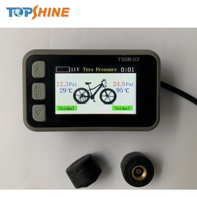 Visor LCD colorido 4G E-Bike GPS Rastreador de veículo com identificação inteligente do piloto