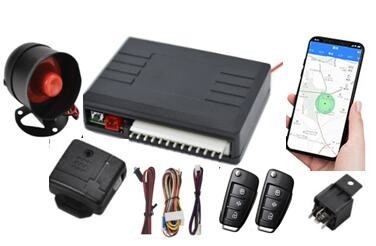 Sistema de alarme da segurança do carro do ABS com monitoração central de seguimento do combustível do sistema do fechamento de GPS