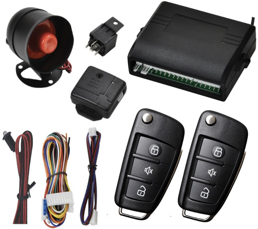 Do toque central do fechamento do ODM 3IN1 alarme sensível do carro com perseguidor de GPS